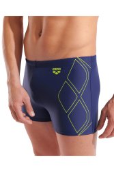 Plavky Arena Feel Graphic Swim Short M - modrá
