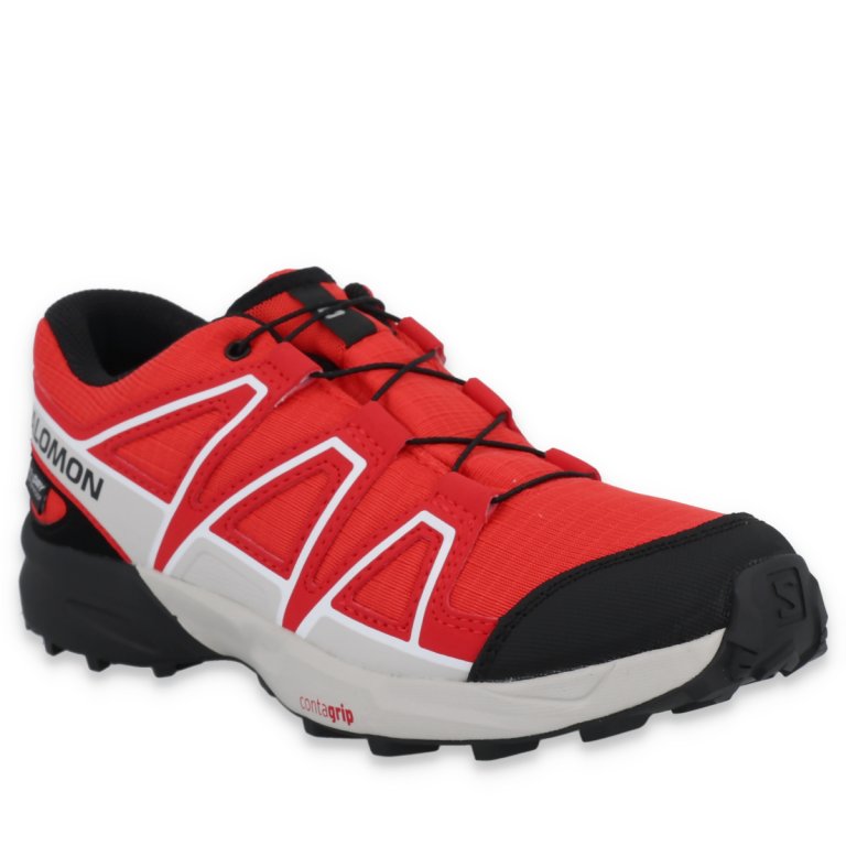 Кросівки Salomon Speedcross Wp J - червоний / чорний