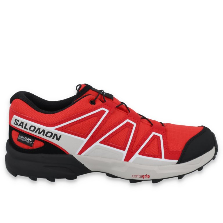Кросівки Salomon Speedcross Wp J - червоний / чорний