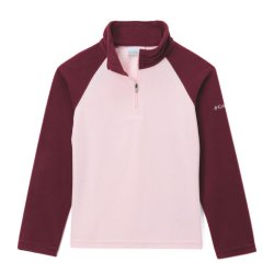 Кофта Columbia Glacial™ Fleece Half Zip - рожево/винна