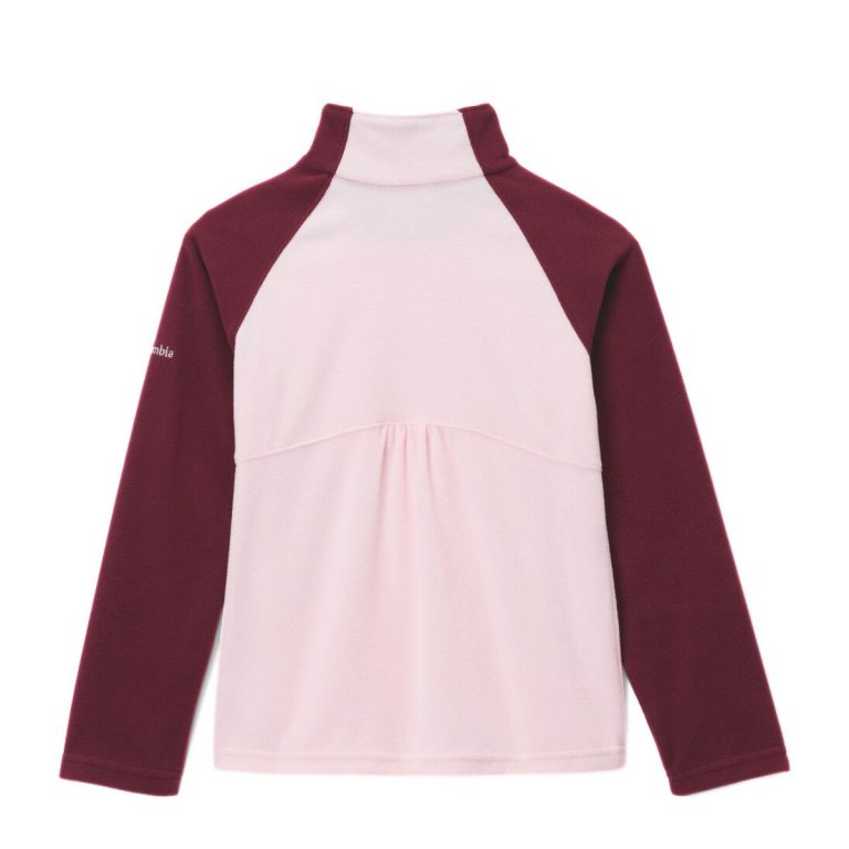 Кофта Columbia Glacial™ Fleece Half Zip - рожево/винна