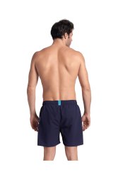 Plavky Arena Fundamentals Arena Logo Boxer R M - modrá