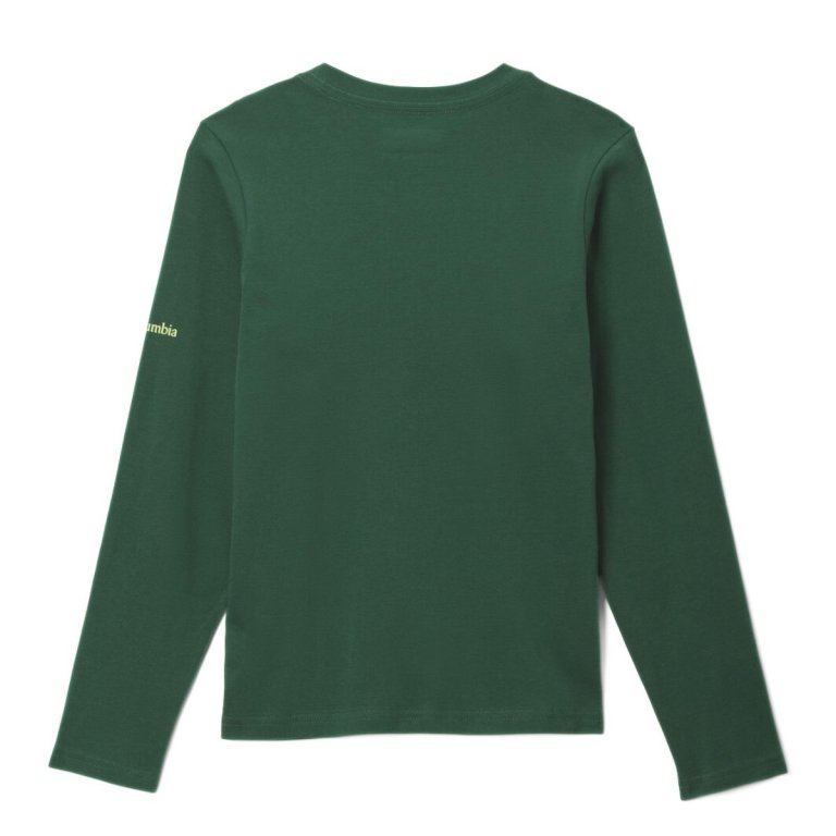 Кофта Columbia Dobson Pass™ LS Graphic Tee J - темно-зелена