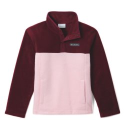 Світшот Columbia Steens Mtn™ II 1/4 Snap Fleece Pull-Over J - рожево/винний