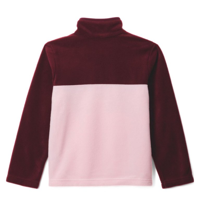 Світшот Columbia Steens Mtn™ II 1/4 Snap Fleece Pull-Over J - рожево/винний