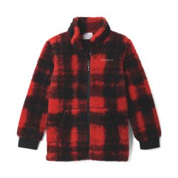 Кофта Columbia Rugged Ridge™ II Printed Sherpa Full Zip J - червоно/чорна