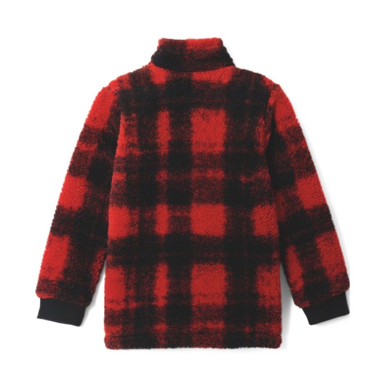 Кофта Columbia Rugged Ridge™ II Printed Sherpa Full Zip J - червоно/чорна