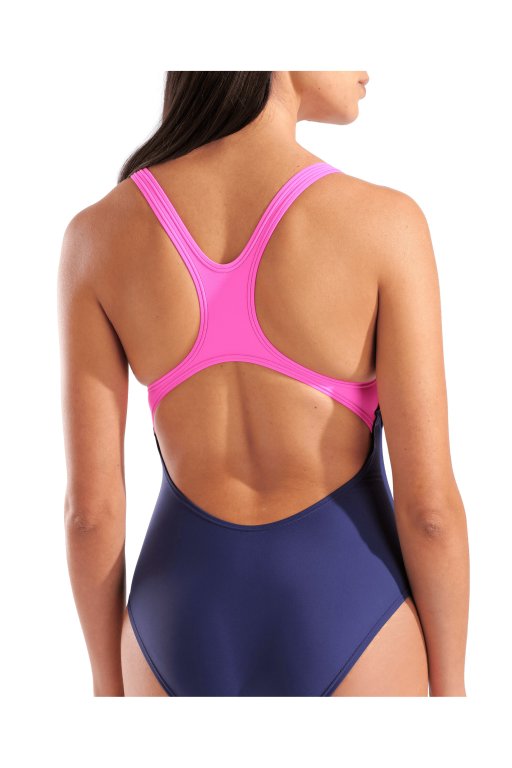 Plavky Arena Feel Bloom Swim Pro Back LB W - fialová
