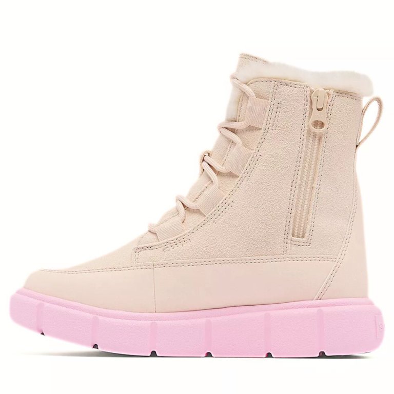 Черевики Sorel Explorer™ III Lace WP J - бежево/рожеві