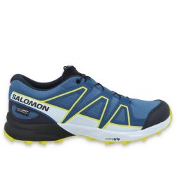 Кросівки Salomon Speedcross Wp J - синьо/жовті
