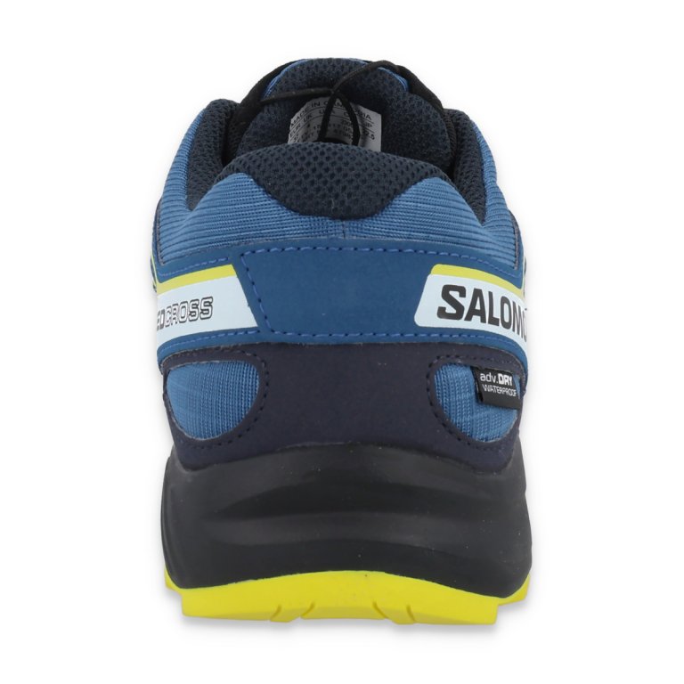 Кросівки Salomon Speedcross Wp J - синьо/жовті