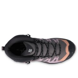 Взуття Salomon X Ultra 360 Mid GTX W - сіре / фіолетове / чорне