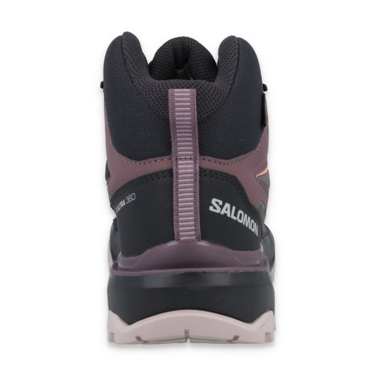 Взуття Salomon X Ultra 360 Mid GTX W - сіре / фіолетове / чорне