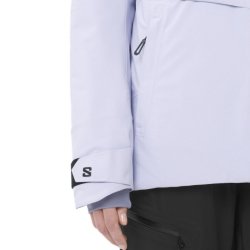 Куртка Salomon Brilliant 2.0 Jacket W - світло-блакитна