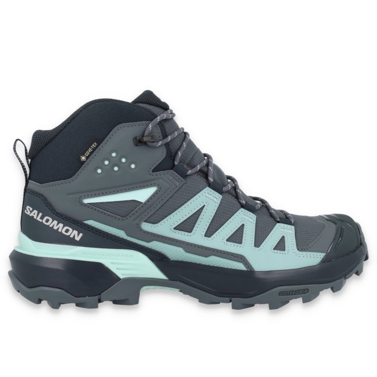 Взуття Salomon X Ultra 360 Mid GTX W - сіро/синє