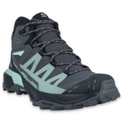 Взуття Salomon X Ultra 360 Mid GTX W - сіро/синє