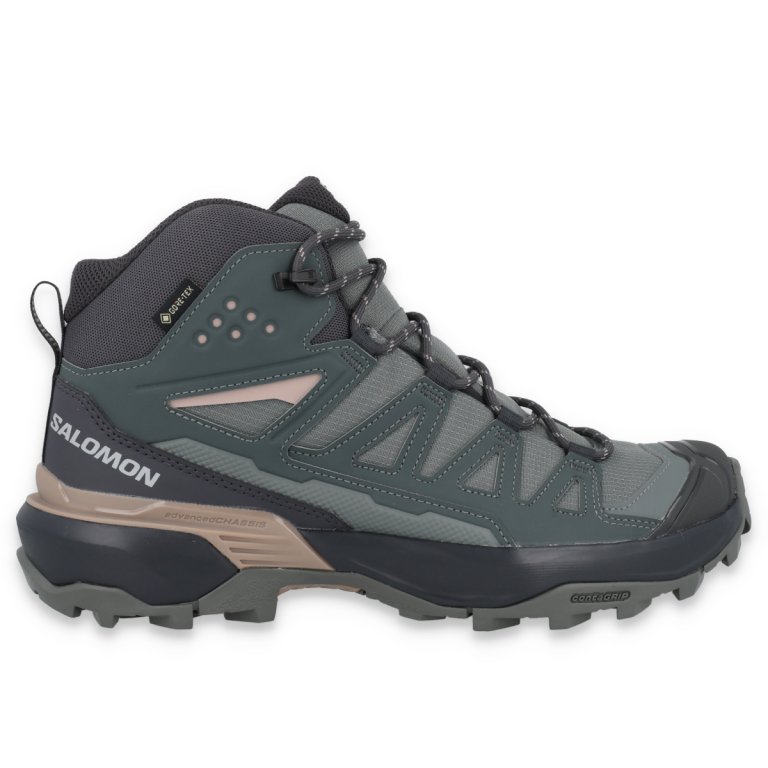Черевики Salomon X Ultra 360 Mid GTX W - зелено/чорні