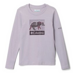 Кофта Columbia Hazeldel Hill™ LS Graphic Tee J - фіолетова