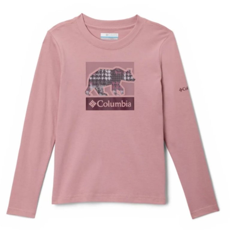 Кофта Columbia Hazeldel Hill™ LS Graphic Tee J - рожева