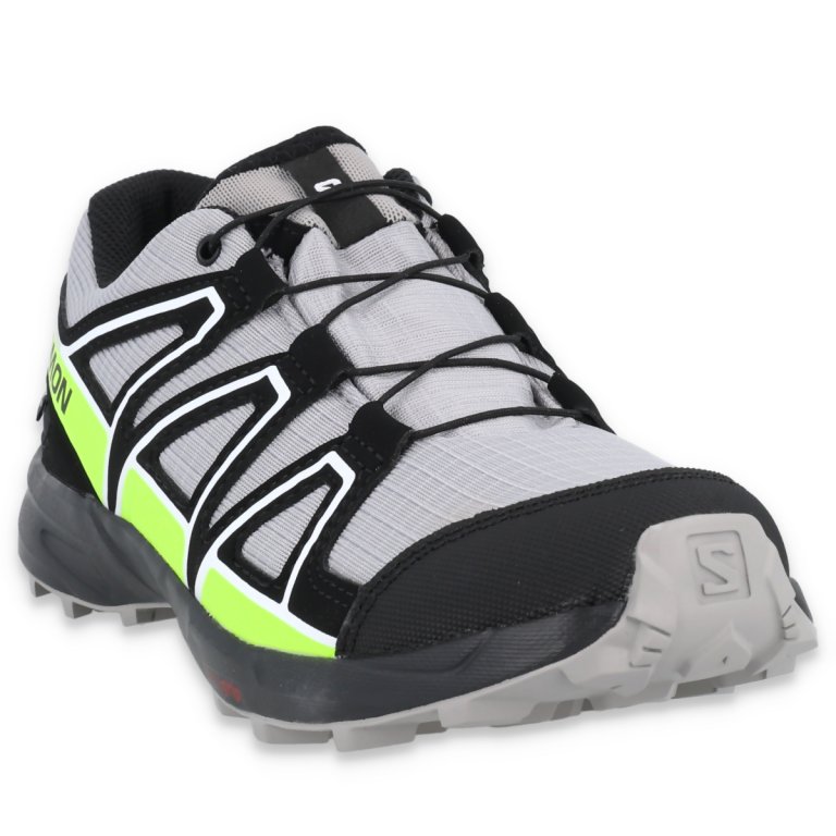 Кросівки Salomon Speedcross WP J - сіро/чорні