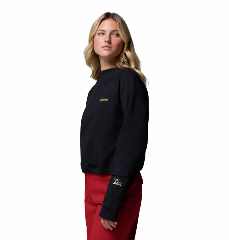 Кофта Columbia High Cascades™ Crop French Terry LS W - чорна