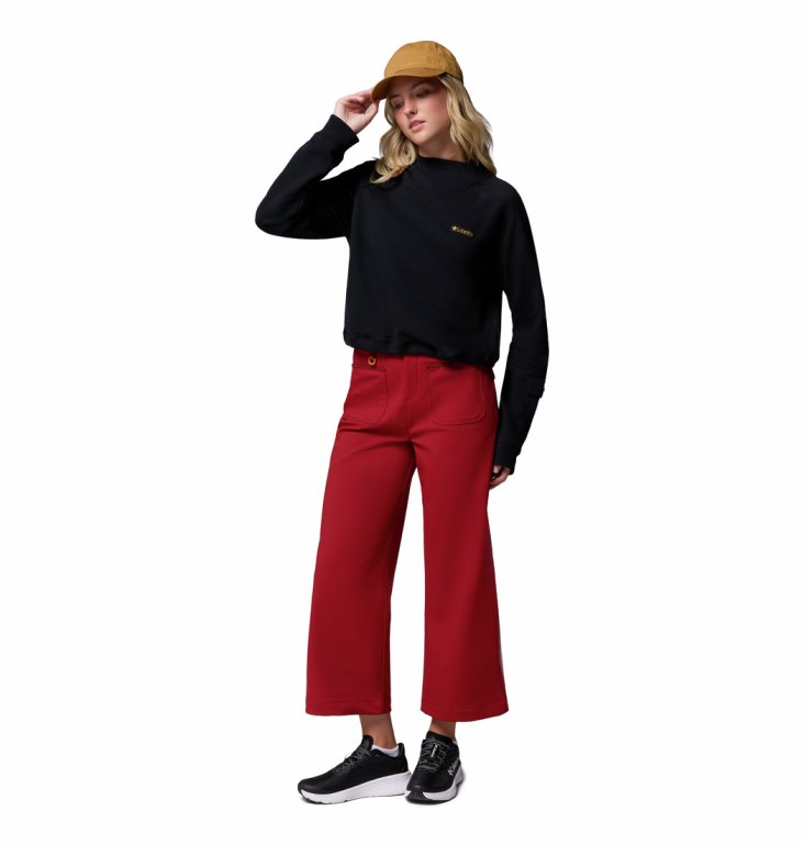 Кофта Columbia High Cascades™ Crop French Terry LS W - чорна