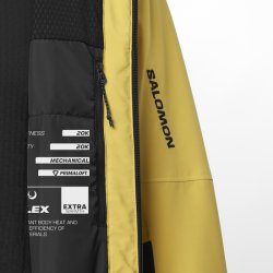Куртка Salomon Brilliant 2.0 Jacket M - жовто/чорна