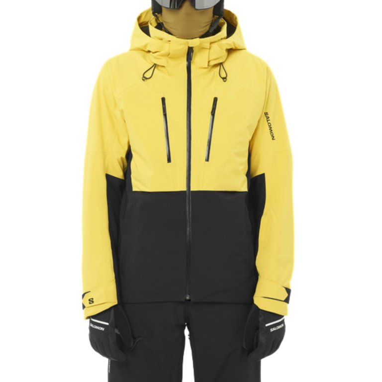 Куртка Salomon Brilliant 2.0 Jacket M - жовто/чорна