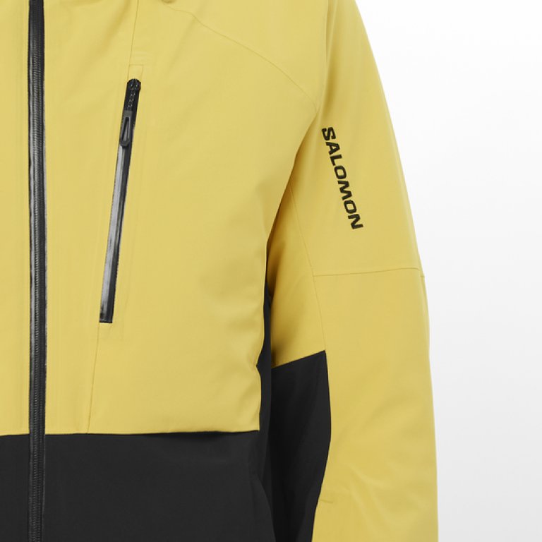 Куртка Salomon Brilliant 2.0 Jacket M - жовто/чорна