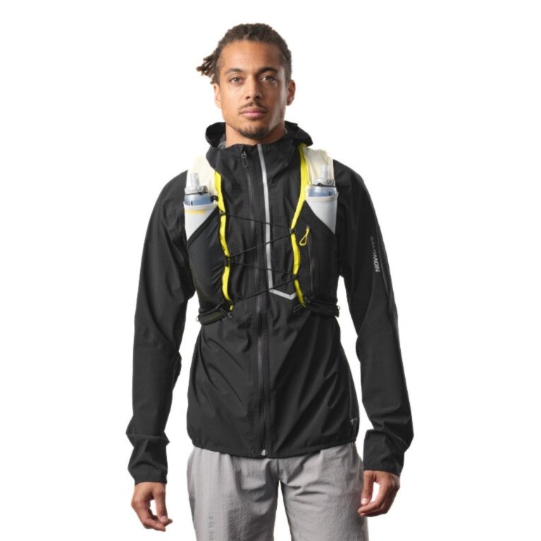 Біговий жилет Salomon Adv Skin 5 Набір з флягами - біло/жовтий