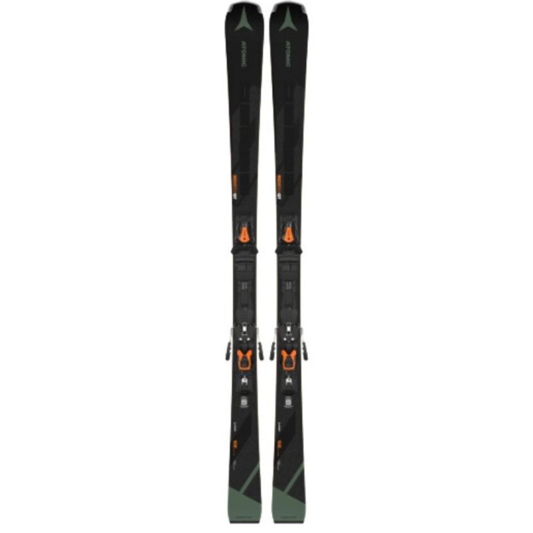 Lyže Atomic Redster Q7 Revoshock C + Mi 12 GW - černá/zelená