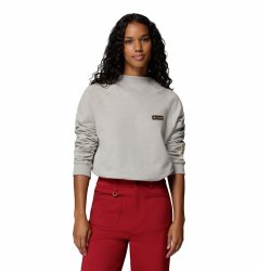 Mikina Columbia High Cascades™ Crop French Terry LS W - šedá