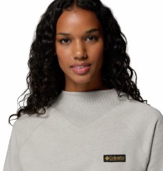 Mikina Columbia High Cascades™ Crop French Terry LS W - šedá