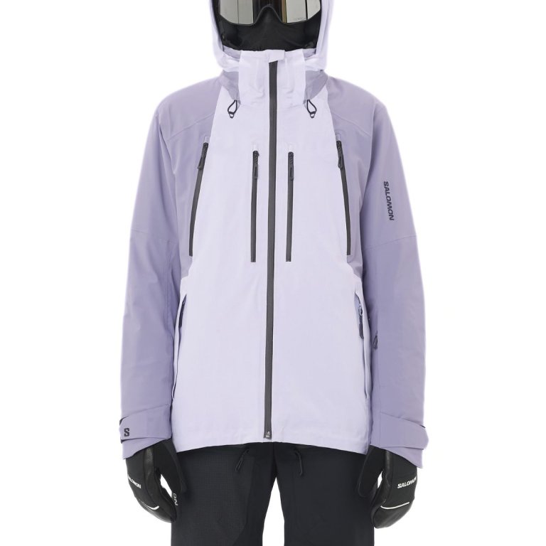 Куртка Salomon Spectral Jacket W - фіолетова