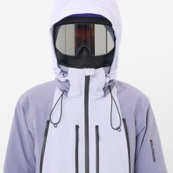 Куртка Salomon Spectral Jacket W - фіолетова