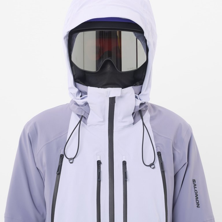 Куртка Salomon Spectral Jacket W - фіолетова