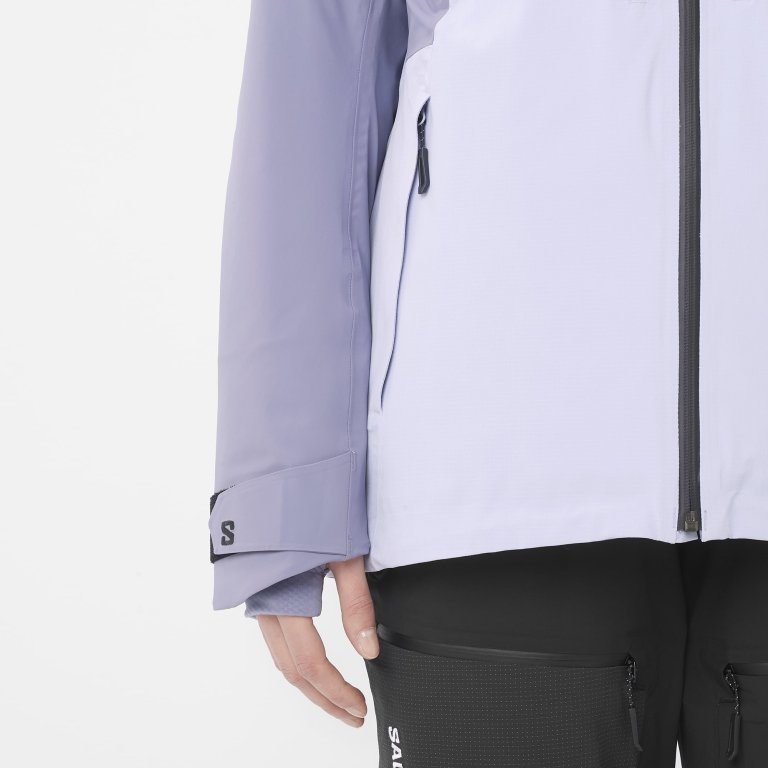 Куртка Salomon Spectral Jacket W - фіолетова