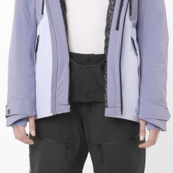 Куртка Salomon Spectral Jacket W - фіолетова