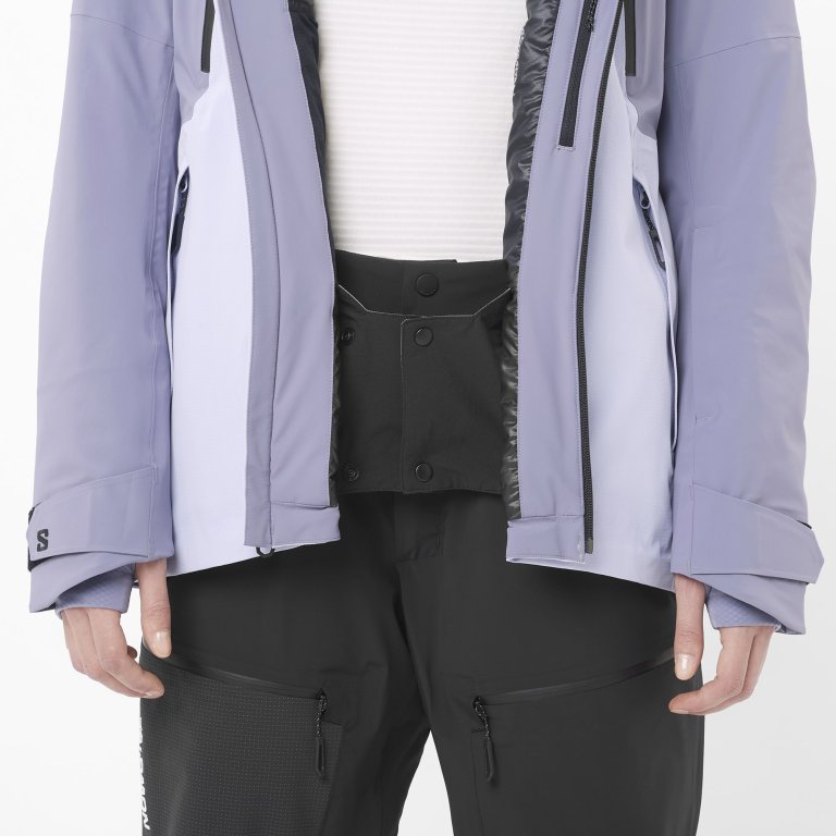 Куртка Salomon Spectral Jacket W - фіолетова