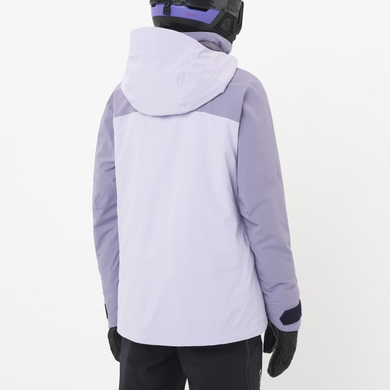 Куртка Salomon Spectral Jacket W - фіолетова