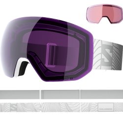 Гірськолижні окуляри Salomon Radium Pro S Sigma - білі