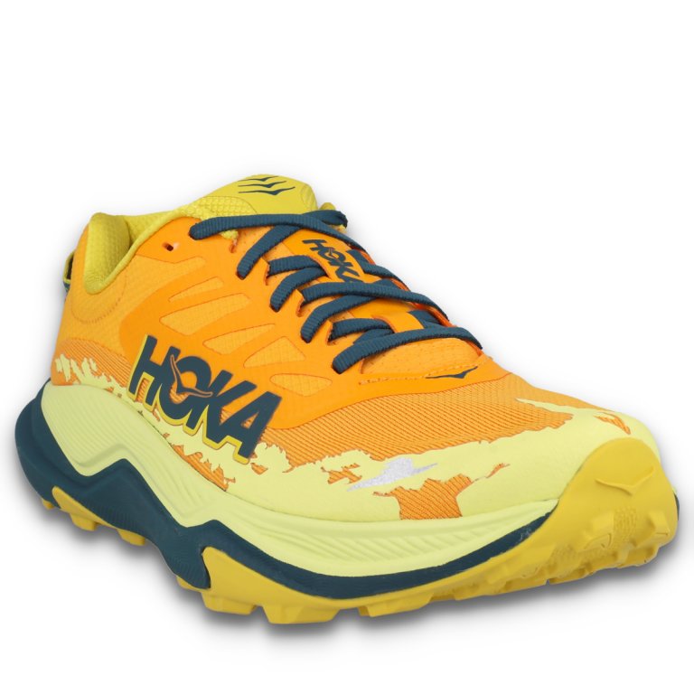 Кросівки Hoka Torrent 4 M - оранжево/зелені