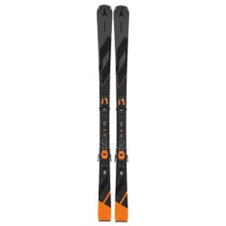 Lyže Atomic Redster Q Ti + M 10 GW - šedá/černá/oranžová