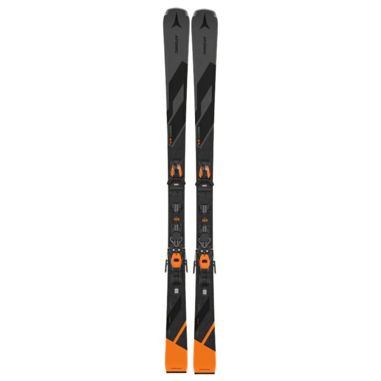 Lyže Atomic Redster Q Ti + M 10 GW - šedá/černá/oranžová