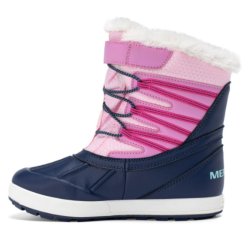 Зимове взуття Merrell MK168434 Snow Bank 5.0 WP J - синьо/рожеве