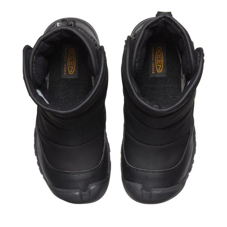 Черевики Keen Puffrider WP J - чорні