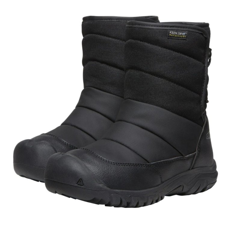 Черевики Keen Puffrider WP J - чорні