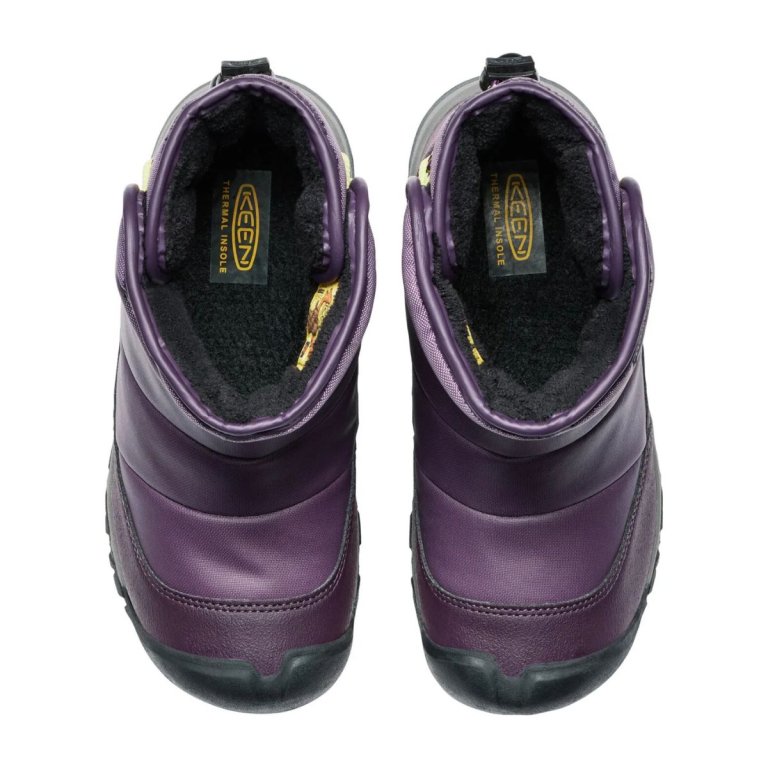 Черевики Keen Puffrider WP J - фіолетові