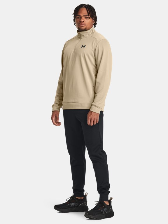 Худі Under Armour Armour Fleece 1/4 Zip коричневе