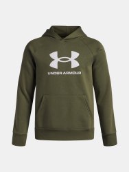 Худі Under Armour Rival Fleece BL Hoodie Jr Green
